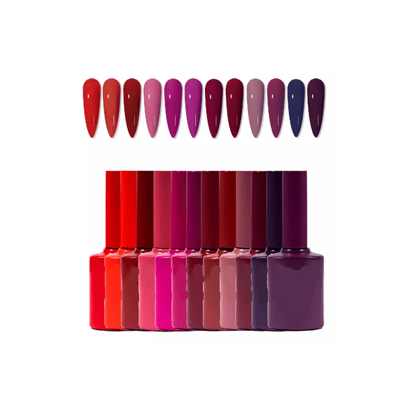 Gama De 12 Geles Semipermanente Esmalte Gama 4