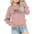thumbnail image 2 of Uxgjfwu Kids T Shirts For Girls Girls Crewneck Oversized Sweatshirt Kids Fashion Long Sleeve Pullover Tops 1-12 Years, 2 of 7