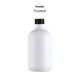 thumbnail image 1 of Material de embalaje Botella de plástico transparente PET de 500 ml con hombros redondos, botella vacía con tapa, champú, gel de ducha, cosméticos, subenvasado, 1 of 5