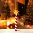 thumbnail image 4 of Fan-Favorite Christmas Wand Tree Light Controller - Red & White Striped Glowing Star Wand, Easy-Operate Remote with 3 Modes for Christmas Tree Lights & Holiday Festive Decor, 9.84in, 4 of 8