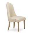 thumbnail image 6 of Michael Amini Malibu Crest Dining Side Chair - Set of 2 - Sahara/Burnished Gold, 6 of 14