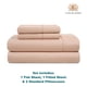 thumbnail image 4 of Casa Platino Juegos de Cama de Tamaño Matrimonial: Sábanas Suaves 100% Egyptian Cotton, 1000 Hilos, Comodidad Premium para Hotel, Sábana Ajustable de 15", Fácil Cuidado, Rosa Sepia, 4 of 10