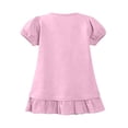 thumbnail image 6 of Cethrio Girls Cotton T-shirts, Short Sleeve Casual Crew Neck Ruffled Summer Tops Pink Size 14-16, 6 of 6