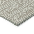 thumbnail image 4 of Addison Rugs Chantille Indoor/Outdoor Transitional Bohemian Taupe Washable Round Rug, 8' x 8', 4 of 6