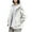 White, variant on Dealovy Womens Zip up Plus Size Jackets Hiking Travel Windbreaker Jacket Long Sleeve Coats