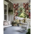 thumbnail image 4 of nqOlkjepod Outdoor Curtains for Patio Waterproof, Texas Star Vintage Outdoor Privacy Panels Grommet, Country Star Western Cowboy Blackout Outside Curtains for Porch/Cabana/Pergola 54"x84", 1 Panel, 4 of 8