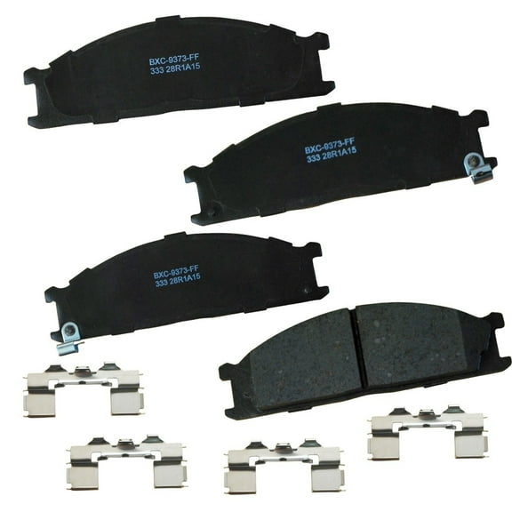 Disc Brake Pad Set Fits select: 1998-2004 NISSAN FRONTIER, 1995-1997 NISSAN TRUCK