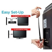 Top Clear TV Key HDTV FREE TV digita l Indoor Antenna Ditch Cable As Seen on TV Antenna for TV HDTV
