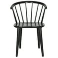 thumbnail image 3 of SAFAVIEH Blanchard Mid-Century Curved Spindle Side Chair, Black, 3 of 10