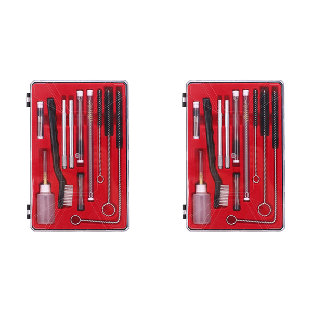 Juego Cepillos Limpieza para Pistola Pulverizadora Profesional 23 Uds. Kit Aire