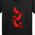 thumbnail image 4 of Inktastic Cardinal Cute Bird Watching Youth T-Shirt, 4 of 5