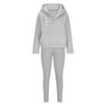 thumbnail image 5 of THDHVS Workout Sets for Women,Matching Sets Women Clothing,Womens 3 Pc Outfits Lounge Hoodie Sweatsuit Sets Oversized Sweatshirt Baggy Fall Fashion Sweatpants with Pockets Gray 2XL, 5 of 5