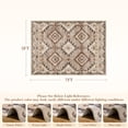thumbnail image 2 of Boho Area Rug x Carpet Rugs for Living Room Bedroom Moroccan-Machine Washable Rugs for Bedroom Dining Room Living Room Rug Neutral Taupe, 2 of 8