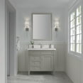 thumbnail image 3 of James Martin Vanities 36" Single Vanity, Urban Gray w/ Single Hole 3 CM White Zeus Quartz Top, 3 of 7
