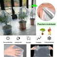 thumbnail image 4 of 3Pcs Plant Covers Greenhouse Plastic Film Antifreeze Plastic Film Antifreeze Insulation for Potted Plants, Crops (B 80 ×110cm), 4 of 6