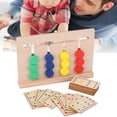 thumbnail image 1 of Juego de cuatro colores Mgaxyff Madera Redondo, 1 of 5