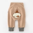 thumbnail image 5 of YUELONGHU Toddler Boys Sweatpants 6-12 Months Back to School Boys Pants Size 6 Cargo Autumn and Winter Baby Cute High Waisted Trousers Autumn Baby Spring and Autumn Pants, 5 of 9