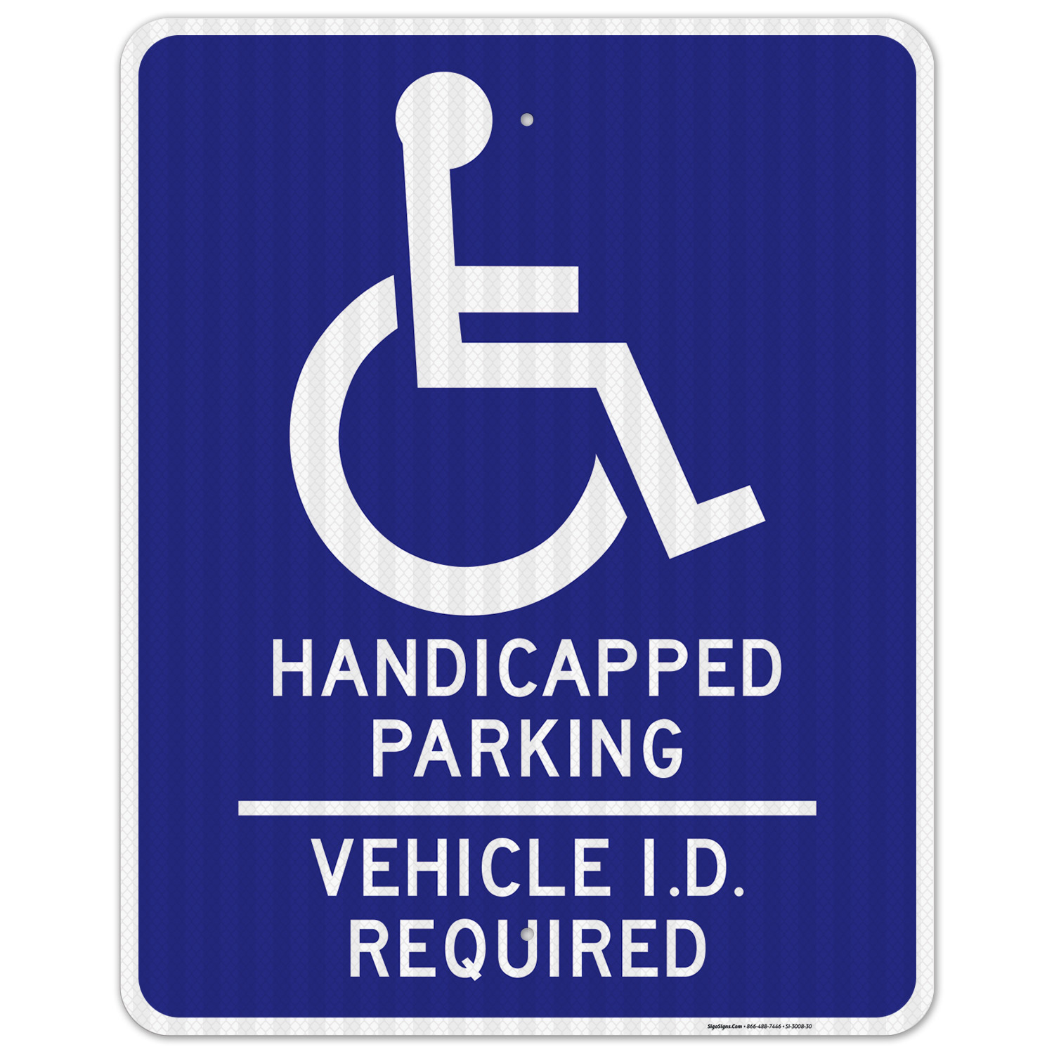 Minnesota Handicap Parking Sign, Handicapped Parking Vehicle Id ...