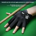 thumbnail image 7 of Professional Billiards Glove with Anti-Slip Grip Ergonomic Three-Finger Design for Enhanced Control and Comfort, 7 of 7