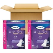 TENA Incontinence Pads, Bladder Control & Postpartum for Women, Overnight Absorbency, Extra Coverage, Intimates - 90 Count
