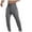 Dark Gray, variant on Mens Lightweight Jogger Sweatpants with Pockets Athletic Workout Tapered Pants Drawstring Trousers Navy S