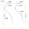 thumbnail image 4 of Naiovety 2pcs Professional Bassoon Bend Bass Oboe to Waterproof Tube Rustproof Blow Toy Education Early Easy Use S Type3, 4 of 6