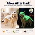 thumbnail image 4 of Dog Dinosaur Costume, Glow in the Dark Dinosaur Halloween Costume for Dogs 35inch, 4 of 5