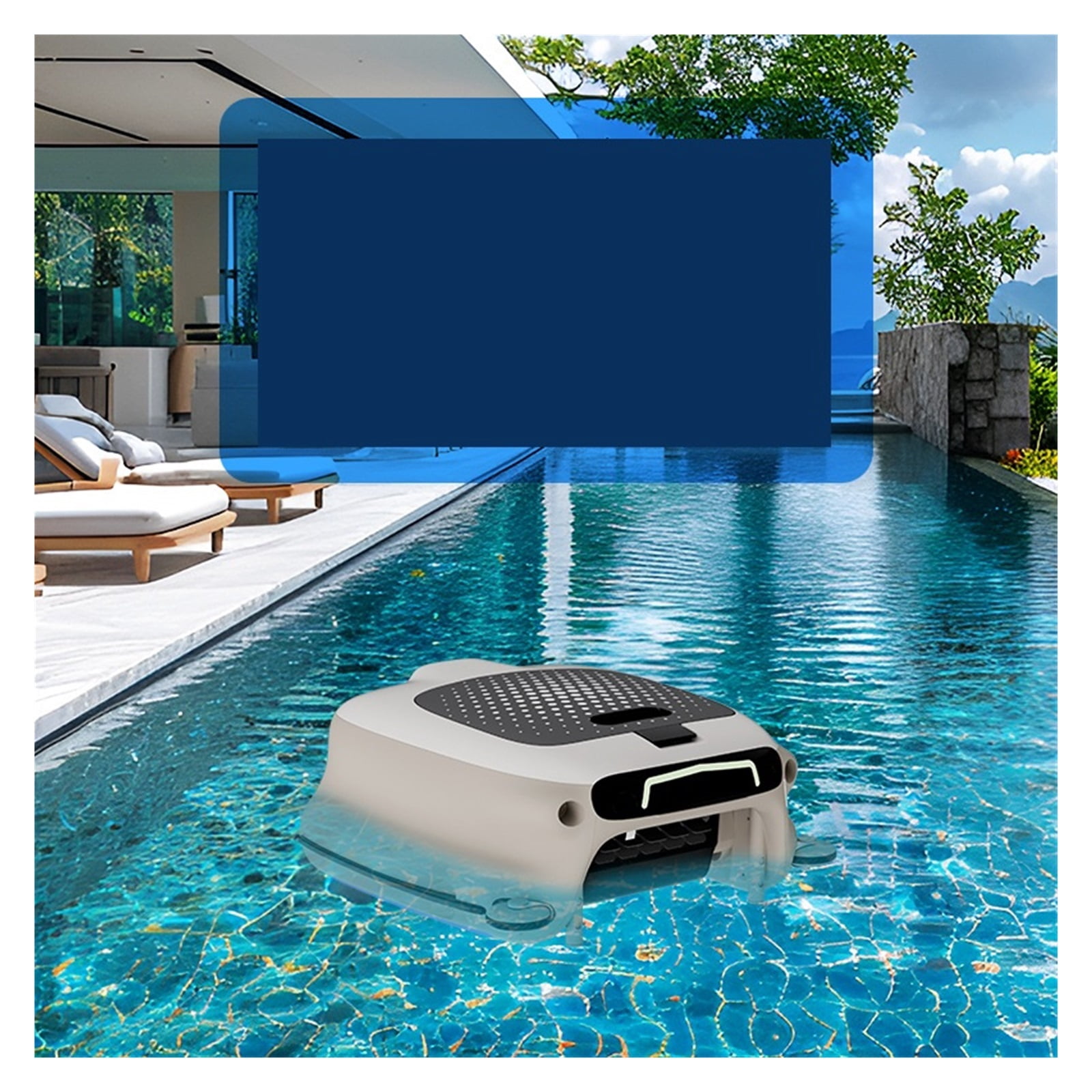 Cordless Pool Cleaning Robot Pool Automatic Pool Robot Fast Charging Long Endurance Skimmer ,Efficient Cleaning