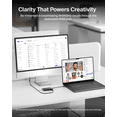 thumbnail image 4 of Belkin USB C Hub, 5-Port Hub w/ 4K HDMI Display @ 60Hz, 100W Power Delivery, Fast Data Transfer 5Gbps, USB C Multiport Adapter for MacBook, iPad Pro, Chromebook, & More - Upgraded HDMI 2.0, 4 of 7