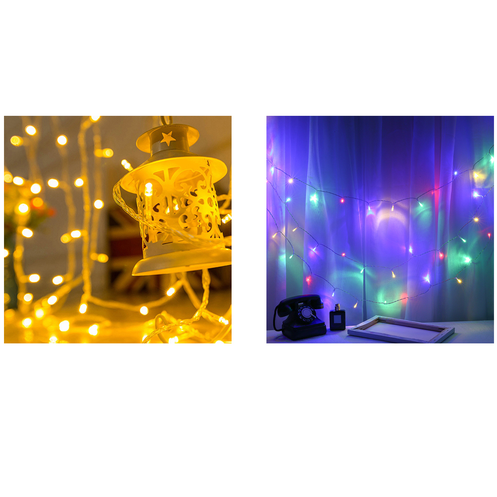 Outdoor String Lights LED Garland String Fairy Light Christmas Light Holiday Wedding Party;Outdoor String Lights LED Garland String Fairy Light Christmas Light - image 5 of 9