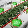 thumbnail image 5 of Christmas Themed Party Supplies - Disposable Paper Cups & Plates with Christmas Tree Design, Festive Tableware Set for Multi-Person Gatherings & Holiday Parties, 5 of 6