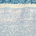 thumbnail image 4 of Rugsotic Carpets Machine Woven Crossweave Area Rugs - 2'X3'10'', Rectangle,Blue,Classic Oriental Traditional , Low Pile Machine Made Area Rugs For Living Room, Bed Room (M00078), 4 of 5