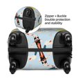 thumbnail image 2 of Kdxio Japanese Carps Pattern Luggage Cover for Travel,Elastic and Durable,Fits 18-32 Inch,Anti-Scratch Suitcase Protector-No luggage included, 2 of 5