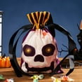 thumbnail image 4 of sunsanly Halloween Candy Bag Pumpkin Ghost Face Goodie Bags Halloween Trick or Treat Snack Wrapping Bag Holiday Party Supplies, 4 of 8