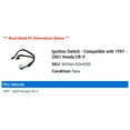 thumbnail image 2 of Ignition Switch - Compatible with 1997 - 2001 Honda CR-V 1998 1999 2000, 2 of 2
