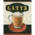 thumbnail image 3 of Audit, Lisa 12x14 Black Modern Framed Museum Art Print Titled - Coffee Moment II, 3 of 5