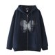 thumbnail image 1 of Dark hip hop gótico Harajuku Y2k estampado de mariposa cremallera Sudadera con capucha hombres y mujeres Harajuku chaqueta sudadera, 1 of 5