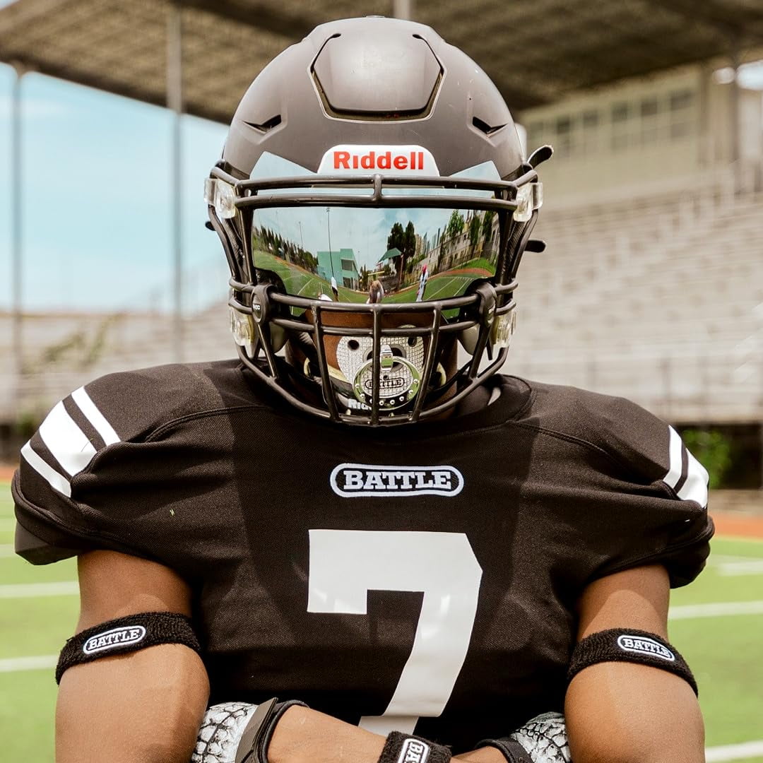 Battle Sports Binky Oxygen 3D Diamonds Lip Protector Mouthguard - Black