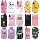 thumbnail image 2 of Funda de teléfono de silicona suave con dibujos animados en 3D para iPhone, carcasa con diseño de gato, cerdo, helado, a la moda, para modelos 12, 11 Pro, X, XR, XS Max, SE 2020, 6, 6s, 7, 8 Plus Fivean unisex, 2 of 2
