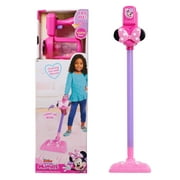 Disney Junior Minnie Mouse Sparkle 'N Clean Play Vacuum with Lights and Sounds, Pretend Play, Officially Licensed Kids Toys for Ages 3 Up, Gifts and Presents