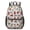 Fireman and Boot, variant on Fireman and Extinguisher Blue Pattern 17" School Backpacks for Teens,Waterproof Oxford Fabric,S-Shape Padded Straps for School,Travel,Hiking,Camping