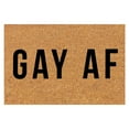 thumbnail image 3 of 1X Gay Floor Mat Fugrandkids Welcome (Others Tolerated) Doormat Rug Custom Door Matfront Door Outdoor Entrance Porch Mat With Slip Polyester Floor Mat Carpet, 3 of 8
