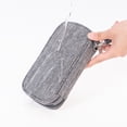 thumbnail image 1 of Universal Small Electronic Accessories Carrying Bag for Cables Adapter USB Sticks Leads Memory Cards, Grey, 1 of 5