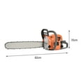 thumbnail image 4 of Floseru 20 in. 58 cc Gas 2-Stroke Top Handle Chainsaw, 4 of 7
