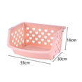 thumbnail image 6 of Yesbay Storage Basket High Capacity Stackable Hollow-out Fruit Vegetable Organizer for Kitchen, 6 of 8