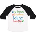 thumbnail image 3 of Inktastic Idaho Grandma Grandpa Loves Me Boys or Girls Toddler T-Shirt, 3 of 5