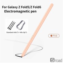 Precision Stylus Pen For Galaxy Z Fold 6/5 Series, Fold Edition Touch Screen Stylus With Replaceable Nibs, No Battery Needed,Z Fold5 6 pink