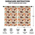 thumbnail image 2 of Blackout Kids Curtains,Fall Hedgehog Pumpkin Childrens Insulated Curtains Set Of 2,Bedroom Essentials,Toddler Room Decor 42"x63"(106x160cm), 2 of 4