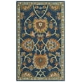 thumbnail image 2 of Safavieh Heritage Sharla Oriental Wool Area Rug, Navy, 3' x 5', 2 of 8