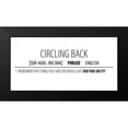 thumbnail image 2 of Allen, Kimberly 18x11 Black Modern Framed Museum Art Print Titled - Circling Back, 2 of 5